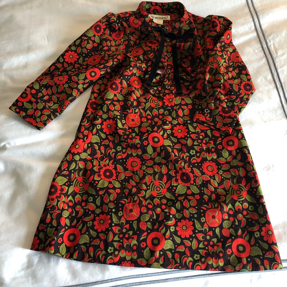 FINAL SALE! 🔥 BEAUTIFUL PAISLEY GIRLS DRESS Sz 4